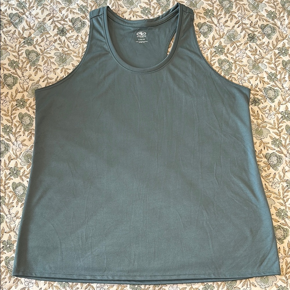 Athletic Works Teal Sports Tank